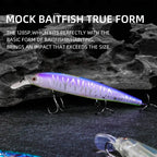 TSUYOKI Flirt Minnow Wobbler Jackall Magsquad 128sp Hard Plastic Lure Artificial Lures Bass Pike ABS Wobbler for Fish Jerk Bait