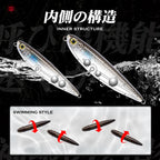 Hunthouse Floating Topwater Pencil Fishing Lure 60mm 90mm 100mm Surface Hard Bait WTD Saltwater For Pike Bass Trout Fish Tackle