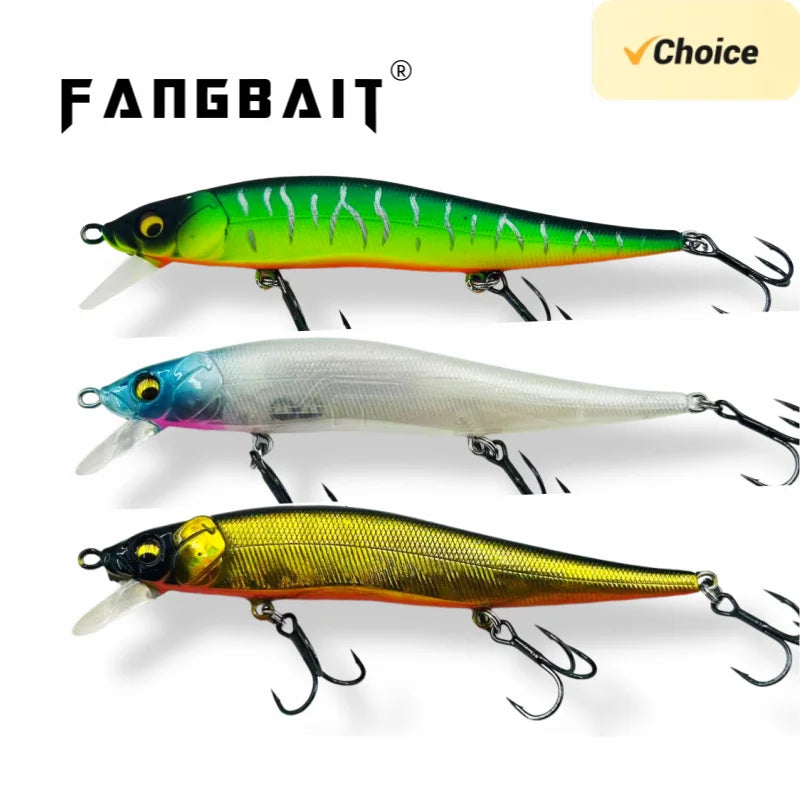 TSUYOKI Wink 98SF Jerkbait Wobbler 98/110mm Slow Floating Minnow Lure Artificial Bait Pike Wobblers Vision 98 Pike Lure