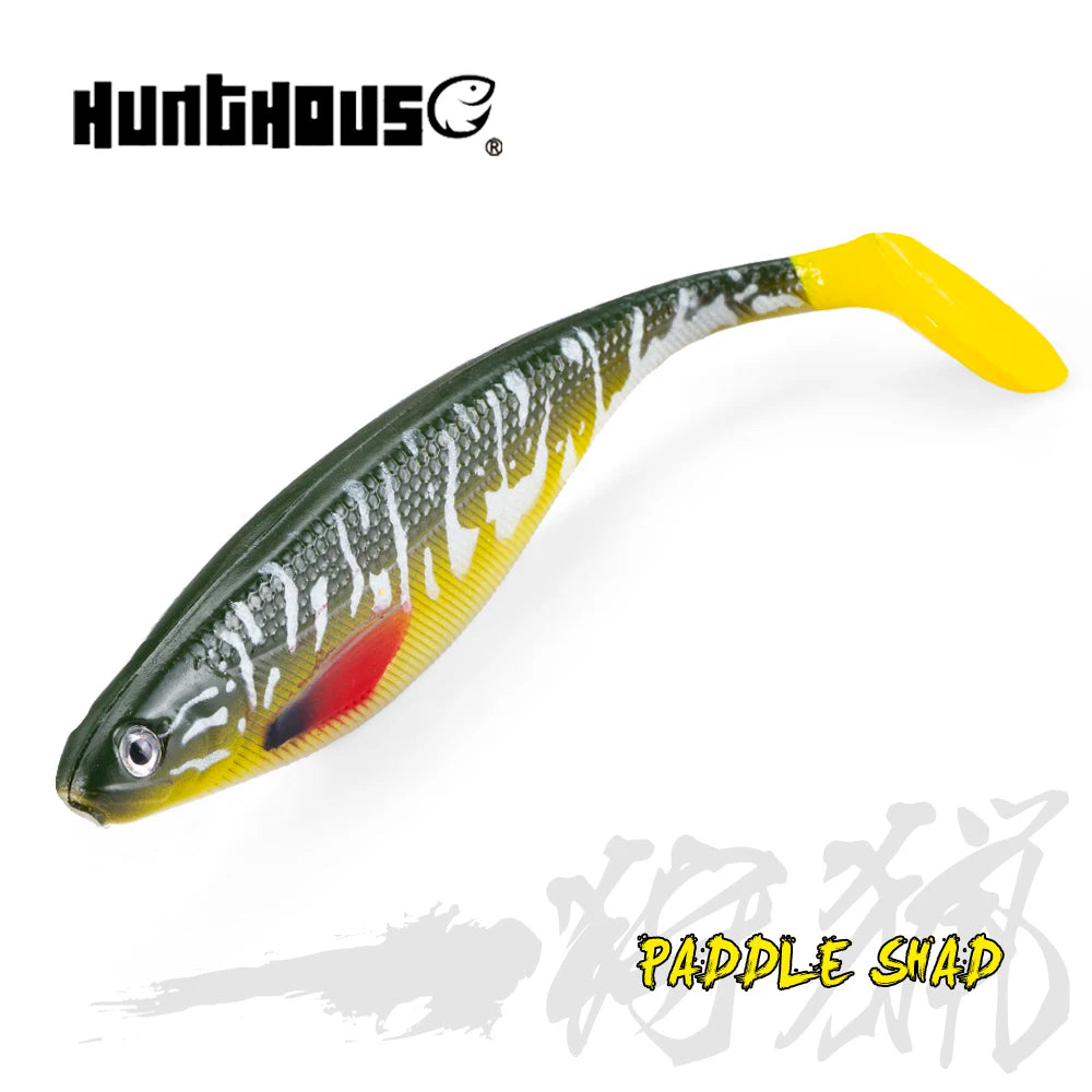 Hunthouse Berserk Shad Teez Tackle Murray Cod Pike Lure 17cm 35g Lure Fishing Paddle Tail Realistic Shad
