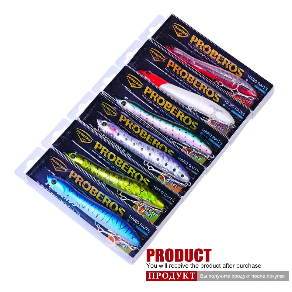 TSUYOKI WTD Fishing Lure 85mm 6g Popper Lure Topwater Patchinco 85 Snakehead Wobbler Fishing Seabass,Skipjack Tuna Mackerel