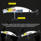 TSUYOKI Fishing Lures 2025 75mm 10g Diving 0-25cm Jerkbaits Lure Floating Duo Terrif Dc-7 Minnow Trout Lure Mackerel Seabass,