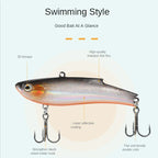 TSUYOKI Spinning Rattlin Vibration Ice VIB Lure, Wobbler, Ima Bait, Bassday Range Vibe, 70 Balance Rattin Lures, 23g, 33g, 2024