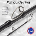 Hunthouse 3m Shore Spinning Fishing Rod Lure WT20-80g Almighty Fujl Carbon Fiber 2 Section Saltwater Pike Seabass Fish Tackle