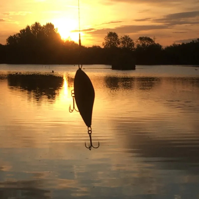 TSUYOKI Slow Sinking Slider Jerkbait Loud Sound Pike Muskies Fishing Crankbait Wobblers, Salmo Slide Jerkbaits, 70mm, 80mm, 90mm