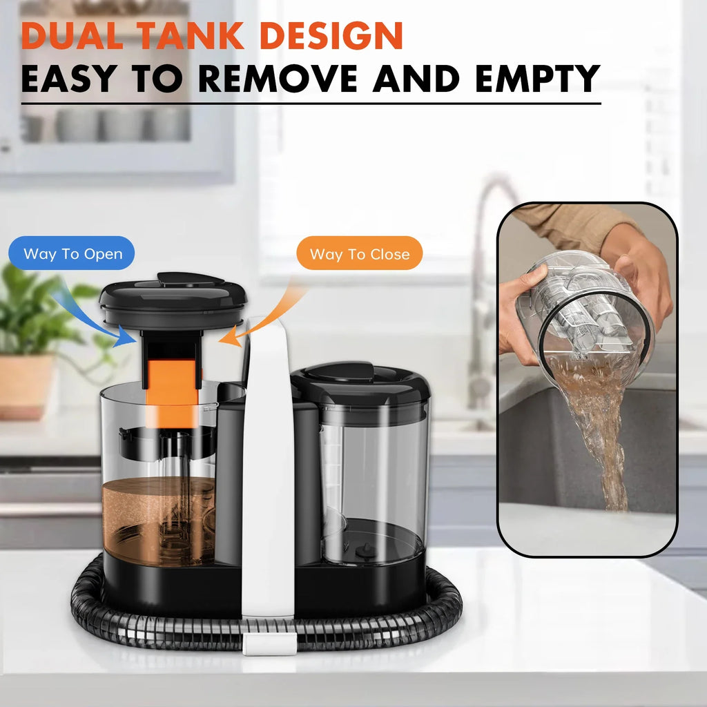 Product photo of Handheld Spot Cleaner, the best Portable Carpet Shampooers gift idea for sale on Glenmore, a store where you can find the perfect Electronics for your home, hobbies, video games, or gifting—all in one place, curated for you.