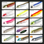 Hunthouse Barret Minnow 70mm 7g  Silicone Soft Fishing Lure Artificial Bait Fishing Tackle For Bass Pike Leurre Souple LW216