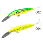 Hunthouse Metal Lip Minnow Fishing Lure 140mm 40g Countdown Magnum Sinking Trolling Hard Bait Saltwater For Blues Tuna Tackle