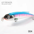 Hunthouse GT Pencil Fishing Lure 140mm 70g Trolling Saltwater Sinking Stickbait Wobbler Artificial Trout Tuna Seabass LW136