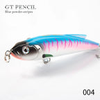 Hunthouse GT Pencil Fishing Lure 140mm 70g Trolling Saltwater Sinking Stickbait Wobbler Artificial Trout Tuna Seabass LW136