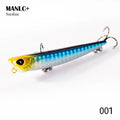 Hunthouse Bay RUF MANIC 75mm/8g Sinking Pencil Fishing Lure Stickbait BKK Hook Hard Lure for Seabass Fish