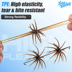 1/2pcs Sea Urchin Fishing Lure Silicone Urchin Soft Bait for Bream Sea Bass Mandarin Tilapia Topmouth Culter Lures Swimbaits
