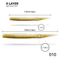Hunthouse Official Store Soft Lure 110mm/5.3g/6pcs 150mm/14g/4pcs With Rattles PVC Material Lure For Fishing Pike Bass Fish