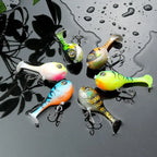 TSUYOKI Silicone Fishing Lure with Hook for Bass, Baby Deraball Swimbait, Soft Lure, Balloonfish, 60mm 10g, Illex Lure 2024