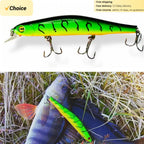 TSUYOKI Minnow Wobblers Watson 110mm 17g Magnet Weight System Long Cast Fishing Lure, Dive 0.8-1.2m Jerkbaits, ZipBait Orbit 110