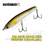 Hunthouse Topwater Floating Red Devil 75 Pencil Fishing Lure Hard Bait 75mm6g Surface Stickbait Bass Pike Artificial Fish Tackle