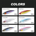 Hunthouse 2PCS Shore Glide Sinking Pencil Fishing Lure 108mm 27.5g Stickbait WTD Hard Bait Fish Tackle For Bass Snakehead LW549