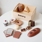 Product photo of Wooden Produce Playset, the best Toy Kitchens gift idea for sale on Glenmore, a store where you can find the perfect Toy for your home, hobbies, video games, or gifting—all in one place, curated for you.