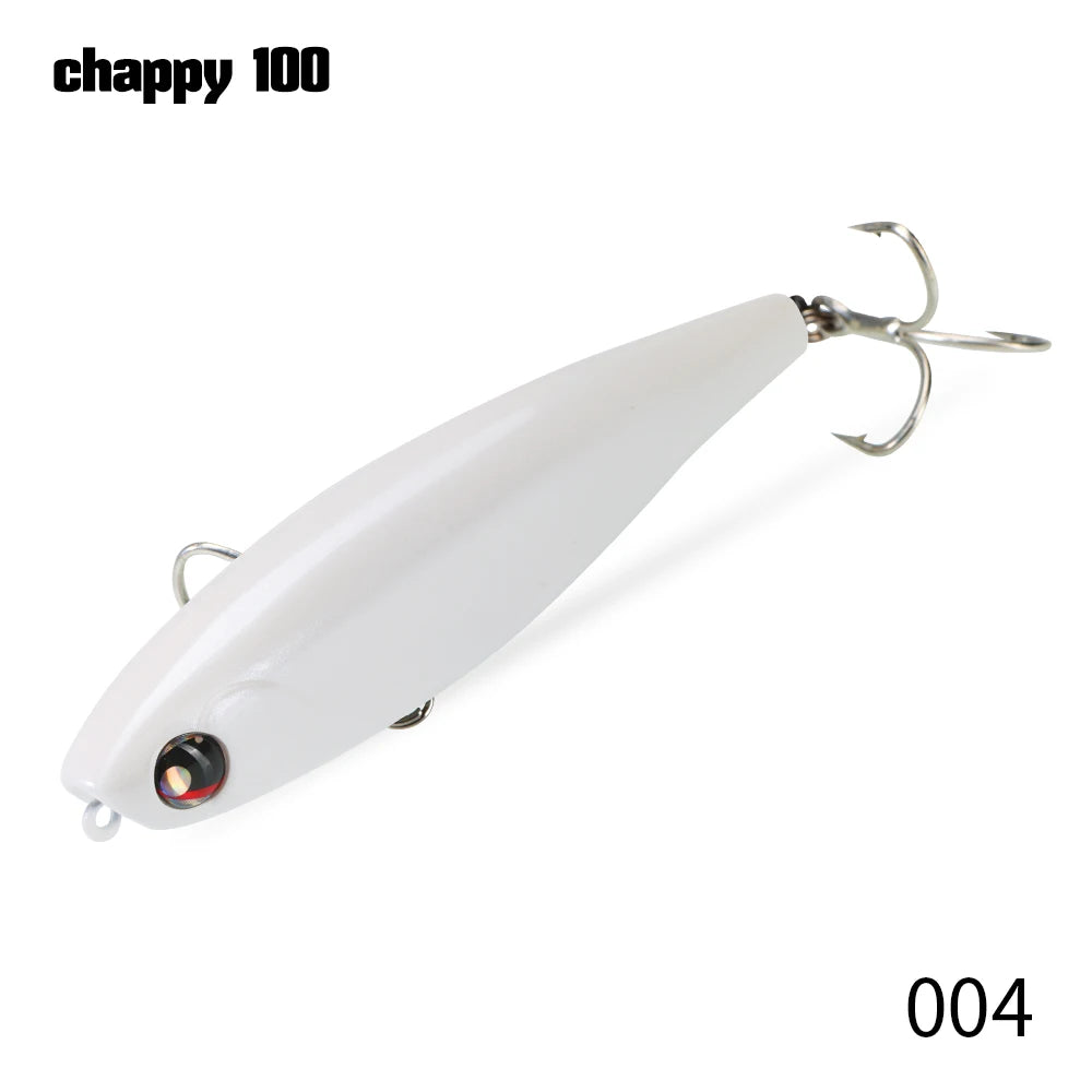 Hunthouse Floating Pencil Fishing Lure 100mm/17.6g Surface Rattle Ball Hard Baits Topwater WTD For Pike Bass Fish Tackle