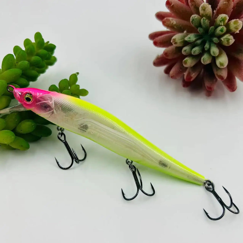 TSUYOKI Wink 98SF Jerkbait Wobbler 98/110mm Slow Floating Minnow Lure Artificial Bait Pike Wobblers Vision 98 Pike Lure