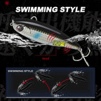 Hunthouse Floating Pencil Fishing Lure 100mm/17.6g Surface Rattle Ball Hard Baits Topwater WTD For Pike Bass Fish Tackle