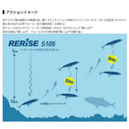 TSUYOKI Pencil Fishing Lures 2024 Maria Rerise S105 40 Grams Sinking Bait Stickbaits Trolling Lure for Sea Fishing Gt Tuna Lure