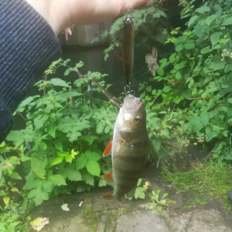 TSUYOKI 2026 Reals Pencil Lure 65mm 5.4g 100mm 14g Topwater Fishing Lures WTD Leurre De Surface Floating Stickbait Duo Wobblers