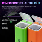 Hunthouse UV Accumulator LED Ultraviolet Lamp 21.5*10.5*7cm For Luminous Fishing Lures Fill Light Fishing Tool LW318