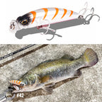 TSUYOKI Fishing Lures 2025 75mm 10g Diving 0-25cm Jerkbaits Lure Floating Duo Terrif Dc-7 Minnow Trout Lure Mackerel Seabass,