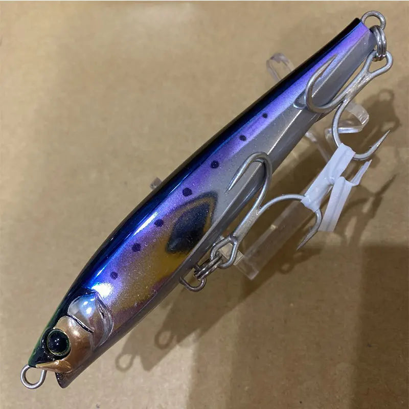 TSUYOKI Sinking Jig Minnow Hydro Monster Shot 110S Lipless Minnow 47g Artificial Fishing Lures for Grouper Bonito Yo-zuri Tackle