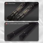 Hunthouse 3m Shore Spinning Fishing Rod Lure WT20-80g Almighty Fujl Carbon Fiber 2 Section Saltwater Pike Seabass Fish Tackle
