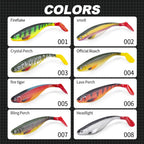 Hunthouse Berserk Shad Teez Tackle Murray Cod Pike Lure 17cm 35g Lure Fishing Paddle Tail Realistic Shad