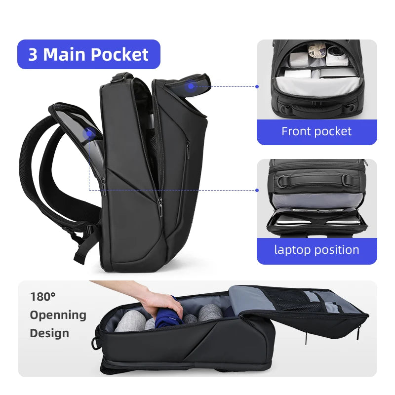 Product photo of Protective Laptop Backpack, the best Laptop Backpacks gift idea for sale on Glenmore, a store where you can find the perfect Sports & Outdoors for your home, hobbies, video games, or gifting—all in one place, curated for you.