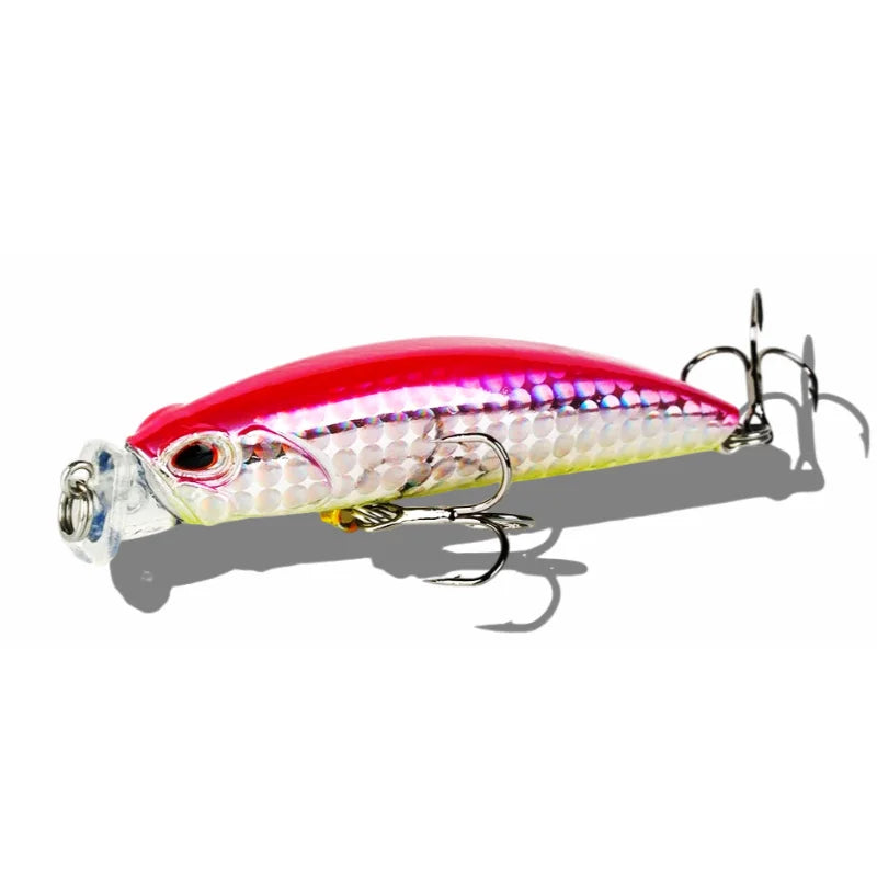 TSUYOKI Fishing Lures 2025 75mm 10g Diving 0-25cm Jerkbaits Lure Floating Duo Terrif Dc-7 Minnow Trout Lure Mackerel Seabass,