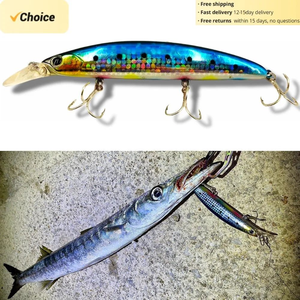 TSUYOKI Minnow Lure 2024 Chile Poke Ima Gyodo 110MD Floating Jerkbait 110mm 19g Wobbler Artificial Bait Fishing Flatfish Seabass