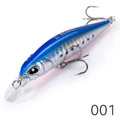 D1 Minnow Fishing Lure 77mm 8.4g Suspending Freshwater Jerkbait Artificial Hard Wobblers For Pike Bass Fishing Tackle DT5010