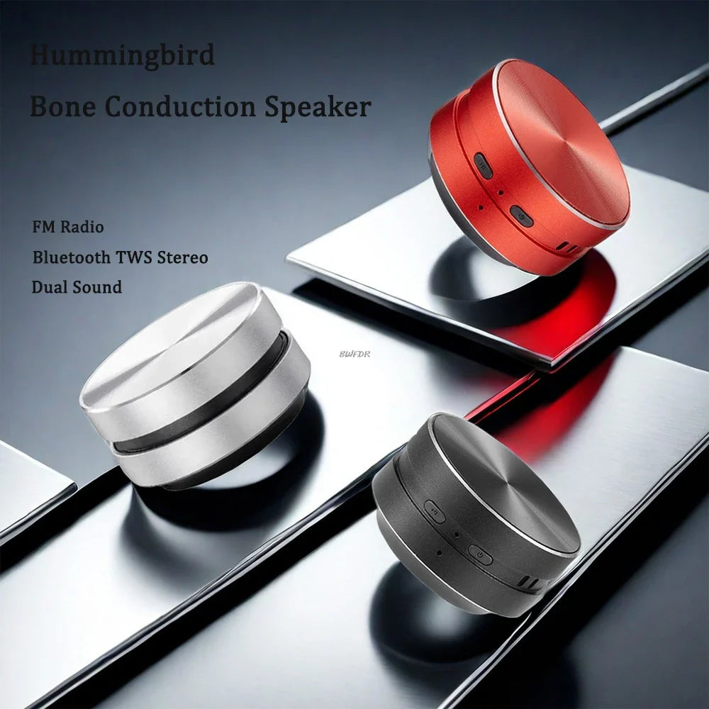 Product photo of 2025 Hot Bone Conduction Speaker Bluetooth-Compatible TWS Wireless Stereo Sound Hummingbird Speaker With FM Radio Dropshipping, the best gift idea for sale on Glenmore, a store where you can find the perfect for your home, hobbies, video
