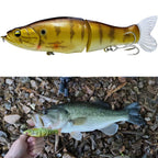 TSUYOKI Swimbait Fishing Lure 135mm 28g Slow Sinking Joint Bait Wobbler Artificial Hard Bait Bass Pike Sea Fishing Bigmouth Bass