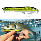 TSUYOKI WTD Fishing Lure 85mm 6g Popper Lure Topwater Patchinco 85 Snakehead Wobbler Fishing Seabass,Skipjack Tuna Mackerel