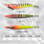 Hunthouse Squid Jigging Fishing Lure 110mm 22g Egi Pencil Sinking Hard Bait Luminous Saltwater Octopus Cuttlefish Fish Tackle