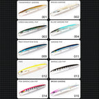 Hunthouse Floating Minnow Fishing Lure 143mm/14g 173mm/23g 208mm/33g Long Casting Seawater Hard Bait For Trout Seabass Tackle