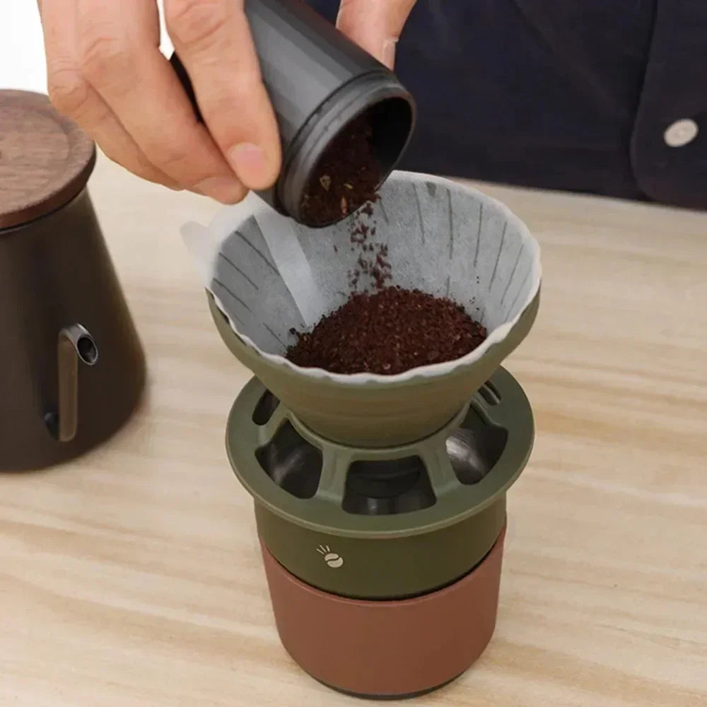 Product photo of Collapsible Coffee Filter, the best Coffee Filters gift idea for sale on Glenmore, a store where you can find the perfect Kitchen & Dining for your home, hobbies, video games, or gifting—all in one place, curated for you.