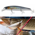 TSUYOKI Flirt Minnow Fishing Lure Wobbler 16cm 33.5g Jerkbait Artificial Bait Suspending Minnow Pike Bass Jackall Magsquad 160SP