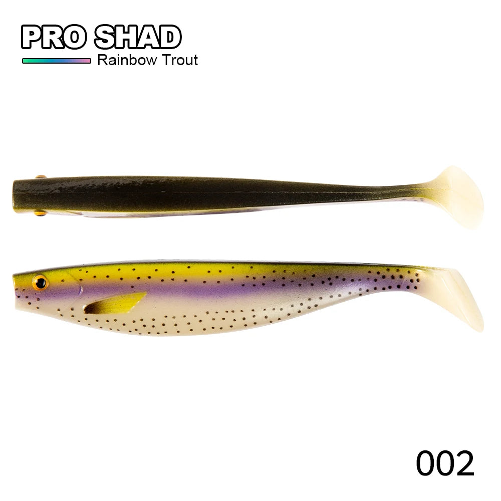 Hunthouse Soft Fox Rage Pro Shad Fishing Lure Wobblers Swimbait Souple 120mm 150mm 180mm Saltwater For Pike Bass Fish Tackle
