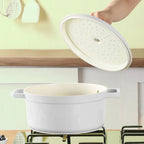 Product photo of Enamelled Casserole Dish Dutch Oven, the best Casserole Dishes gift idea for sale on Glenmore, a store where you can find the perfect Kitchen & Dining for your home, hobbies, video games, or gifting—all in one place, curated for you.