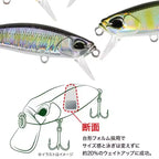 TSUYOKI Sinking Minnow Stream Lure 46mm 5g Jerkbaits Wobbler Bait for Rainbow Trout Bass Duo Spearhead Ryuki 46 Fishing Tackle