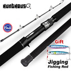 Hunthouse Jig Spinning Casting Fast Jigging Fishing Rod 1.8m Lure Weight 100-300g 150-400g Fuji 5+1 Saltwater Fish Accessories