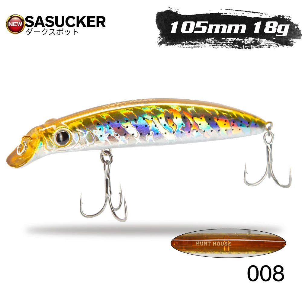 Sasuck Lipless Minnow Pencil