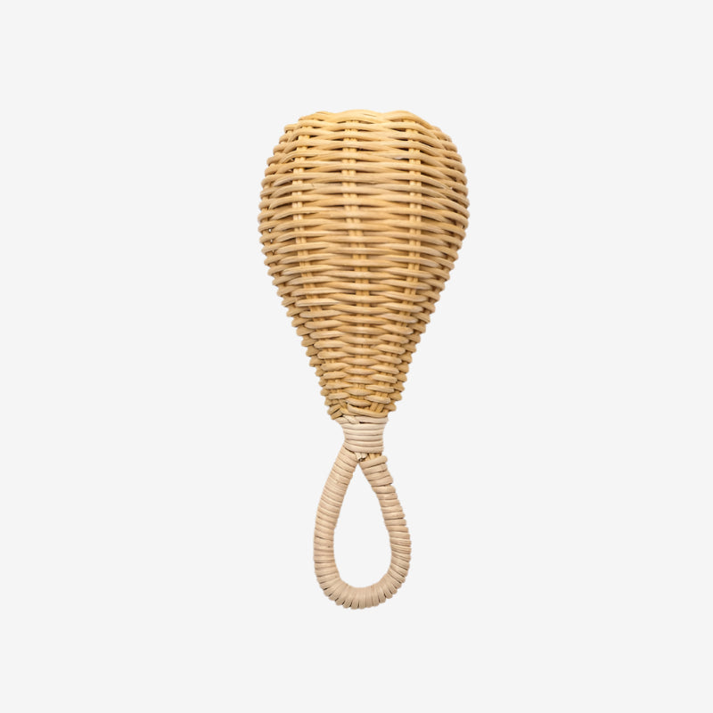 Product photo of Rattan Baby Rattle, the best Rattles gift idea for sale on Glenmore, a store where you can find the perfect Toy for your home, hobbies, video games, or gifting—all in one place, curated for you.