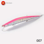 Hunthouse Fishing Lure Tide Minnow Slim 175 Hard Lures 175mm 24.5g Floating Wobblers Sea Fishing For Seabass Tackle